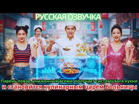 Видео: Парень-повар, униженный всеми, получает систему «Бога кухни» и становится кулинарным царём больницы