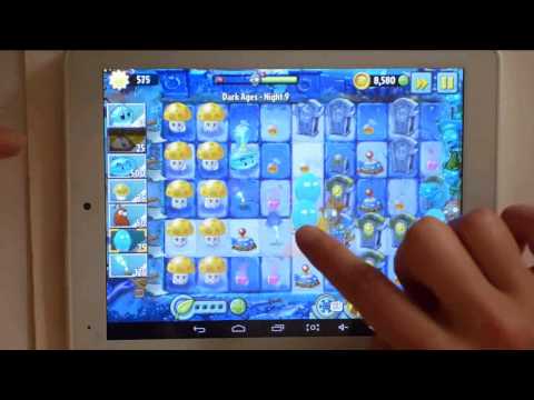 Видео: Растения против зомби 2 : прохождение Dark Ages Миссия 9