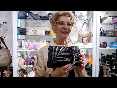 Видео: Итальянские сумки MARINA CREAZIONI и премиум Marina C.Milano со скидками бутика в Милане #fashion