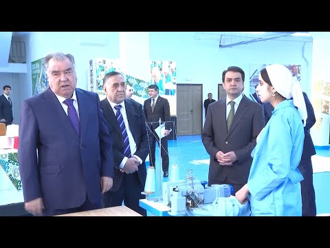 Видео: Сдача в эксплуатацию швейного предприятия ООО «Гарди» в городе Душанбе
