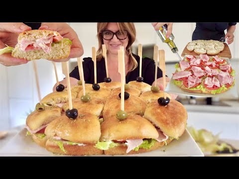 Видео: СЭНДВИЧ ФОКАЧЧА мягкий и ароматный ЛЕГКИЙ РЕЦЕПТ от Tutti a tavola