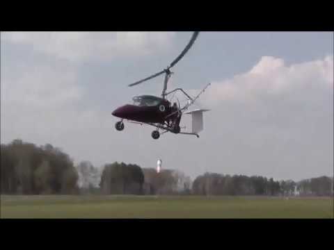 Видео: Автожир для опрыскивания полей