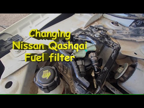 Видео: Nissan Qashqai, простая замена топливного фильтра
