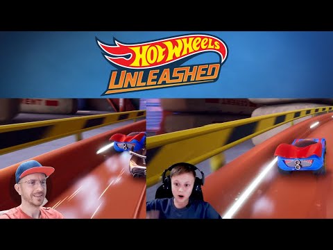 Видео: HOT WHEELS UNLEASHED и Даник против ПАПЫ на супер крутых трассах!