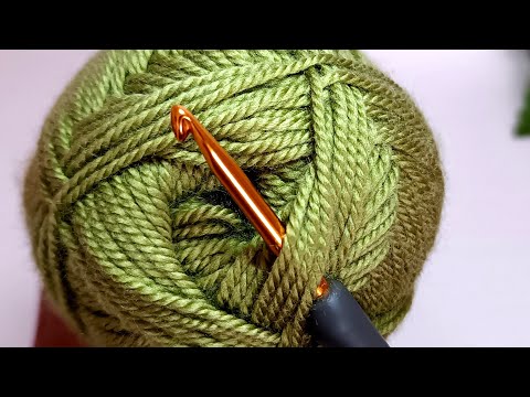 Видео: Забудьте обо всех узорах вязания крючком, которые вы видели! Очень простой и красивый узор крючком