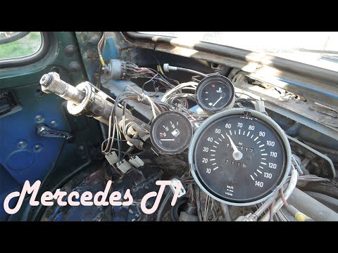 Видео: Восстановление MERCEDES T1 207D | Демонтаж| Cнятие салона, приборной панели, печки и проводки!