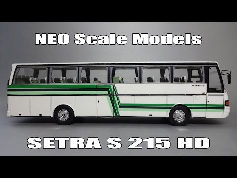 Видео: Setra Kässbohrer S215 HD | NEO Scale Models | Масштабная модель автобуса 1:43