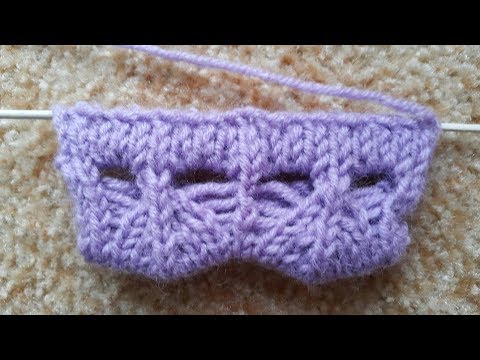 Видео: КАЙМА ДЛЯ КАРДИГАНА "ЗВОНКИЕ РУЧЕЙКИ"