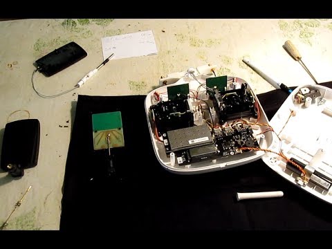 Видео: Квадрокоптер Фантом 3 стандарт, испытание антенн на дальность