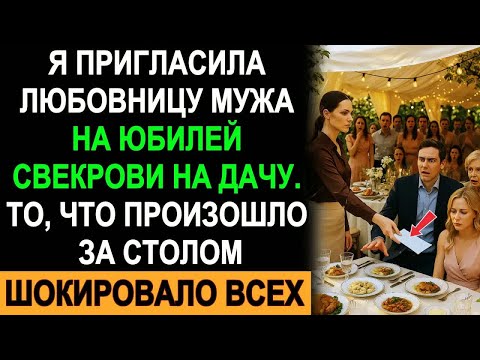Видео: Я Пригласила Любовницу Мужа На Юбилей Свекрови На Дачу — То Что Произошло За Столом Шокировало Всех