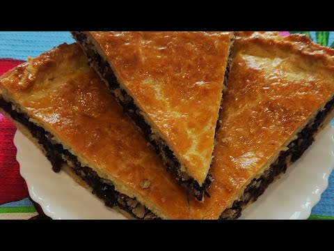 Видео: Татарский пирог с черносливом. Очень вкусный пирог.