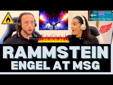 Видео: ЭТО КРЫЛЬЯ АНГЕЛА ИЛИ СМЕРТЕЛЬНОЕ ОРУЖИЕ?! Впервые слышу Rammstein - Engel вживую на MSG Reaction!