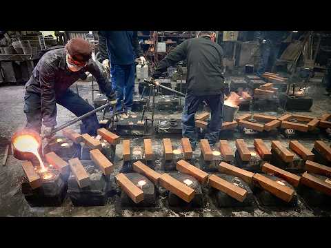 Видео: Изготовление аппарата для тако-яки в Японии – раскрыт традиционный процесс литья