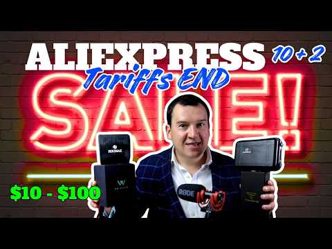 Видео: КОНЕЦ США ​​— Китайские пошлины AliExpress Топ-12 ДОСТУПНЫХ рекомендаций