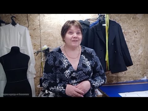 Видео: Оригинальная блуза на запах с драпировкой.