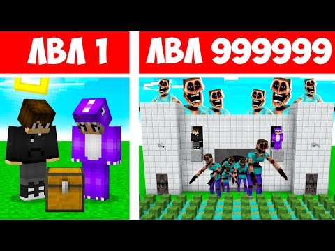 Видео: ПРО И ДЕВУШКА СТРОЯТ МИМИК БАЗУ АНТИ-ЗОМБИ ЗА 1000000$ В МАЙНКРАФТ! ЕНОТИК