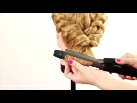 Видео: Простая прическа из жгутов. Easy Twisted Hairstyle