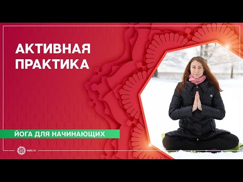 Видео: Йога для начинающих. Активная практика. Екатерина Кнышова