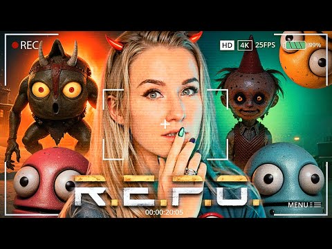 Видео: 😨 Новые монстры в РЕПО ещё страшнее! // R.E.P.O.