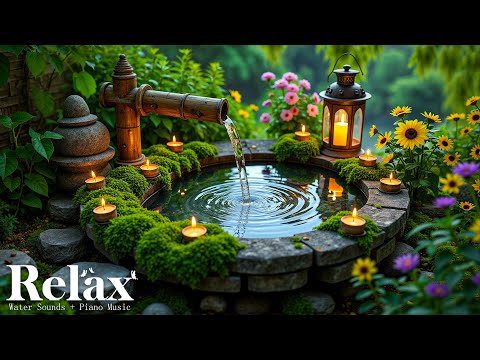 Видео: Расслабляющая музыка + Звуки бамбуковой воды 🌿 Успокаивающая музыка для сна и снятия стресса | Спок