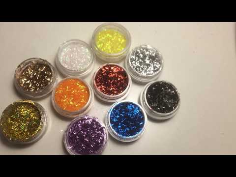 Видео: Лайфхак с блестками.  Жидкие блестки. Дизайн ногтей.