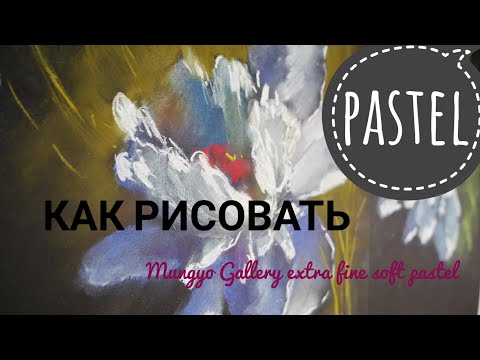 Видео: Пастель. Как рисовать. Mungyo Gallery Extra Fine Soft Pastel