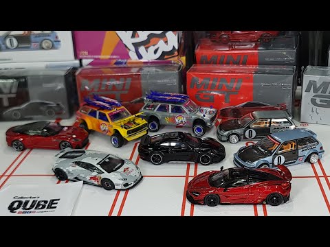 Видео: V2 Mini GT Ep74 Mad Mike NIMBUL 720s LBWK Aston Martin DBS, KHMG Civic Roulette и 510 Island Wagon,