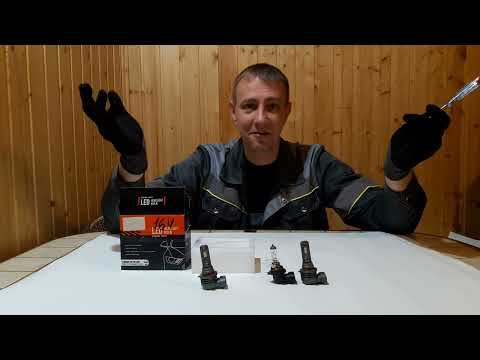 Видео: Лампы Atom mini HB3/HB4 Как светят в сравнении с галогеном  Обзор Тест