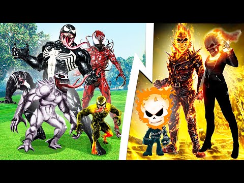 Видео: ВЕНОМ Отбасы vs Елес Жүргізуші Отбасы (GTA V)