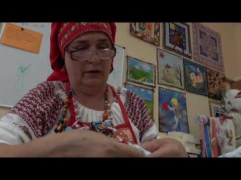 Видео: Мастер-класс  "Изготовление куклы Убоженька",  народный мастер ВО - Саушкина Татьяна Александровна