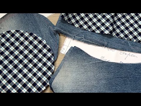 Видео: Вот это из старых джинсов мы еще не шили DIY мастер класс