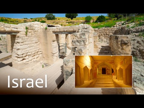 Видео: Подземные города библейской эпохи, погребальные пещеры и библейский холм Мареша!