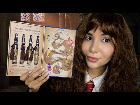 Видео: АСМР ГЕРМИОНА📚СДЕЛАЕТ ТЕБЕ МАКИЯЖ💄(ты студент по обмену)🪄✨