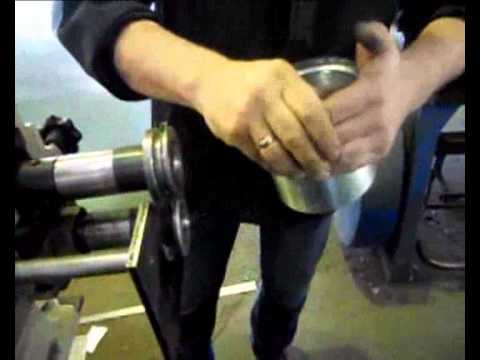 Видео: Врезка трубы из тонколистовой стали в плоскость 2 серия