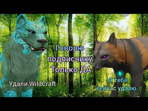 Видео: WildCraft НО Я ГОВОРЮ ПОДПИСЧИКУ ТОЛЬКО ДА! (делала больше месяца?)
