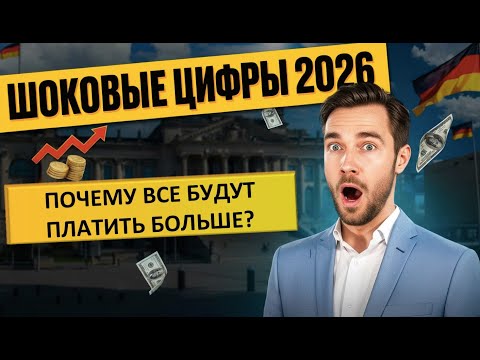 Видео: ШОКОВЫЕ ЦИФРЫ 2026: Почему все будут платить больше?