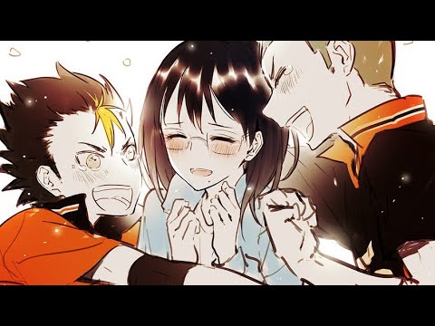 Видео: Аниме клип Волейбол-Нишиноя/Танака/Шимизу (Каблук)