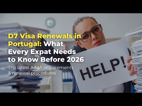 Видео: Продление визы D7 в Португалии: что должен знать каждый экспат до 2026 года!
