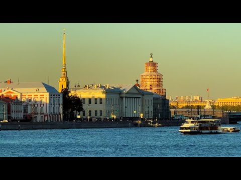 Видео: Питер. Осень. Васильевский остров. стрим.