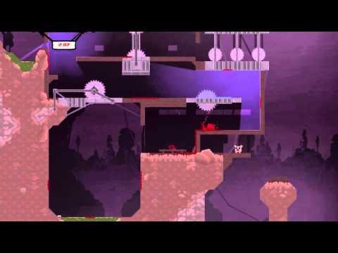 Видео: Прохождение Super Meat Boy на A+ - 2 Серия