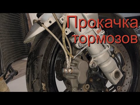 Видео: КАК прокачать ПЕРЕДНИЕ ТОРМОЗА на мотоцикле