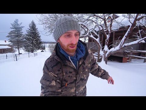 Видео: ЗАПАС ЗЕРНА И ГОСТЬ ИЗДАЛЕКА.Жизнь в деревне.