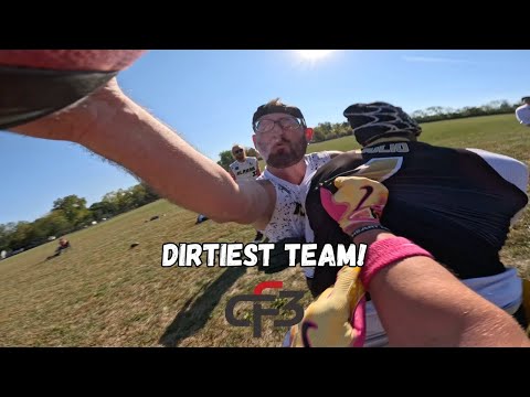 Видео: САМАЯ ГРЯЗНАЯ команда во флаг-футболе | Go Pro Flag Football POV