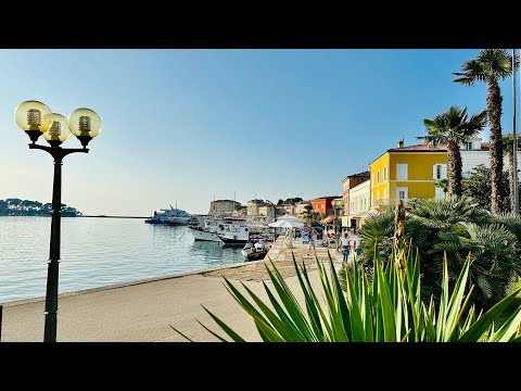 Видео: Пореч. Отдых в Хорватии. Шикарная вилла. Античный город с венецианским наследием