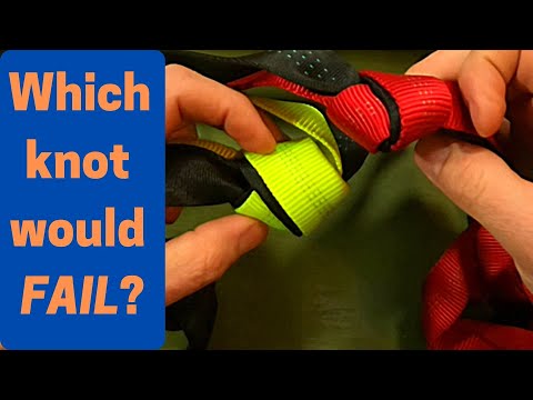 Видео: Узлы для спуска по веревке, скалолазания, подвески на веревке, спасательных работ и чего следует ...