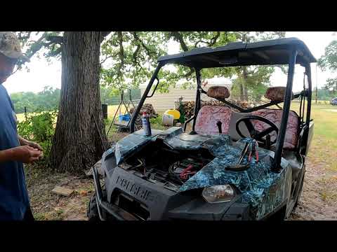 Видео: Polaris Ranger снова сломался из-за перегрева.