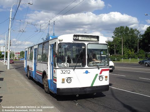 Видео: Информатор троллейбусного маршрута №63 г.Минск (Версия 1)