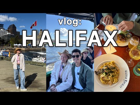 Видео: Наш первый раз в Галифаксе!🇨🇦 Гуляем, обедаем, катаемся на Harbour Hopper🐸