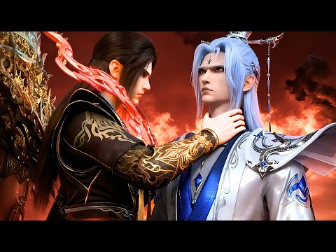 Видео: Расколотая Битвой Синева Небес - Месть Сяо Яня Ледяной Долине! Смерть Бин Хэ! 5 Марионеток сгорело!