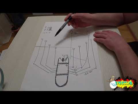 Видео: Как правильно распускать планеры для ловли большим количеством спиннингов.